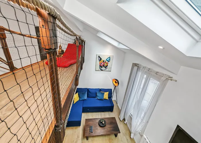 Loft Duplex A 2 Min De Paris - Parking Gratuit