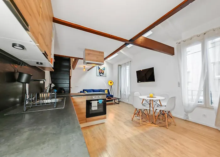 Loft Duplex A 2 Min De Paris - Parking Gratuit